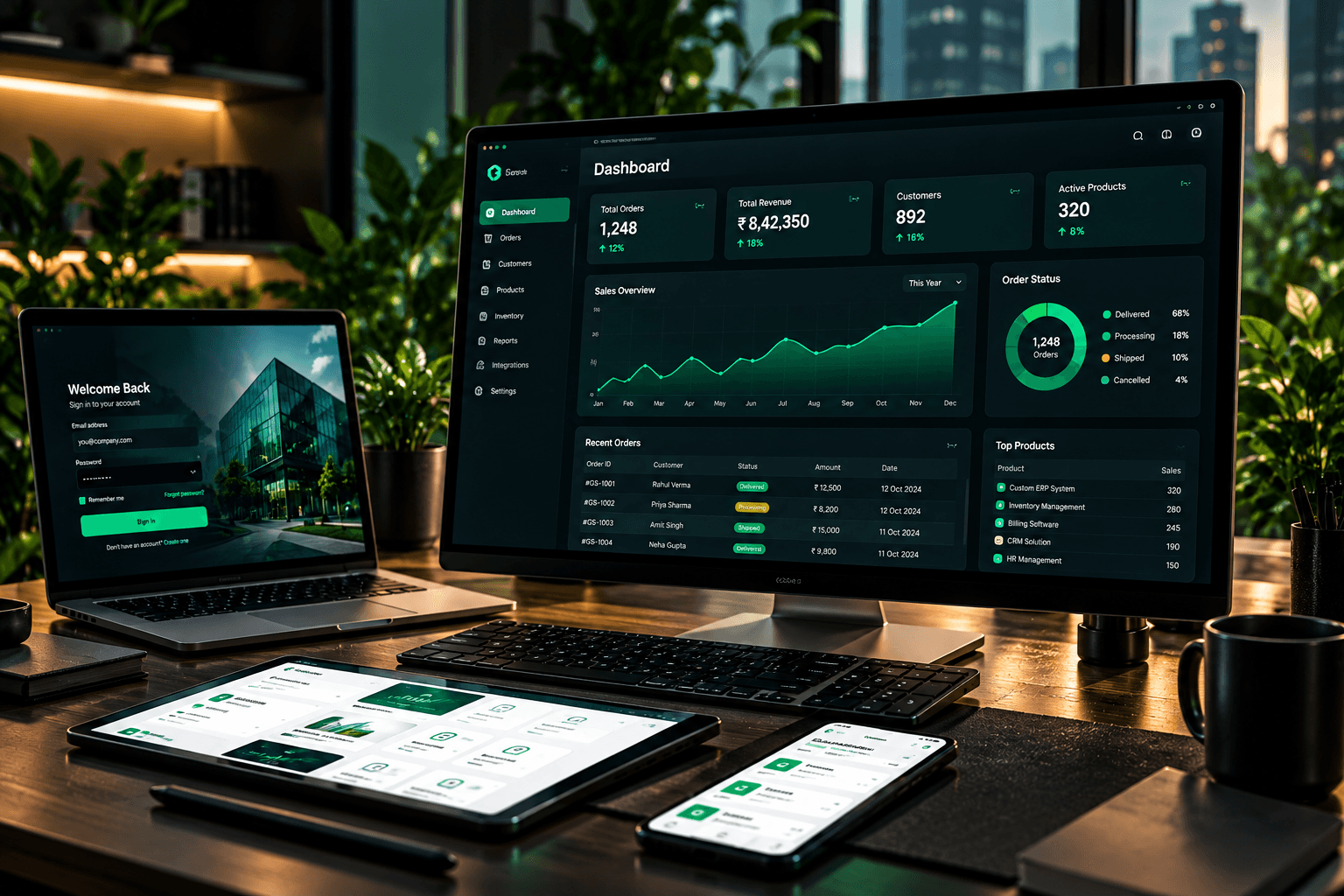 Custom Software at GreenSync